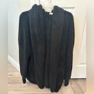 Vici Dolls cozy Sherpa fleece hooded jacket - Size Small